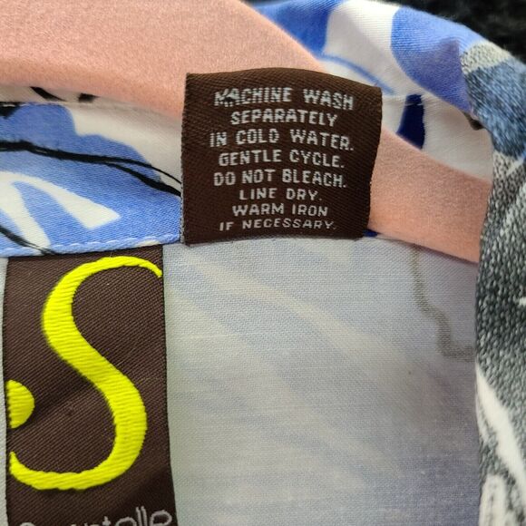 Sportelle Womens Light Wait Jacket Multi-Color Size 2X Cotton Blend Button Up - Picture 8 of 14